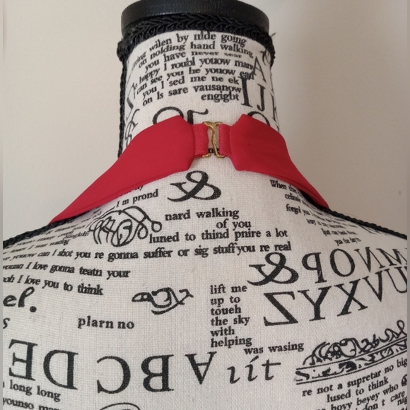 BEC & BRIDGE Elegant Red Halter Maxi Dress Size 6 - Picture 7 of 12